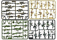 Набор игрушечного камуфляжного оружия для фигурок спецназ полиция