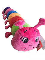 М'яка іграшка гусеничка 50 см Подушка-антистрес Іграшка обіймашка для сну Подушка іграшка SS&V