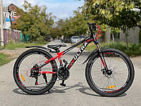 Спортивный алюминиевый велосипед MTB Corso 25983 ULTRA колеса 26д / Shimano / 21 скорость / зеленый