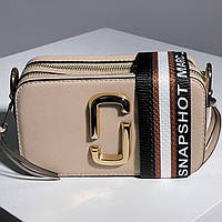 Marc Jacobs Small Camera Bag Dark Beige женские сумочки и клатчи хорошее качество