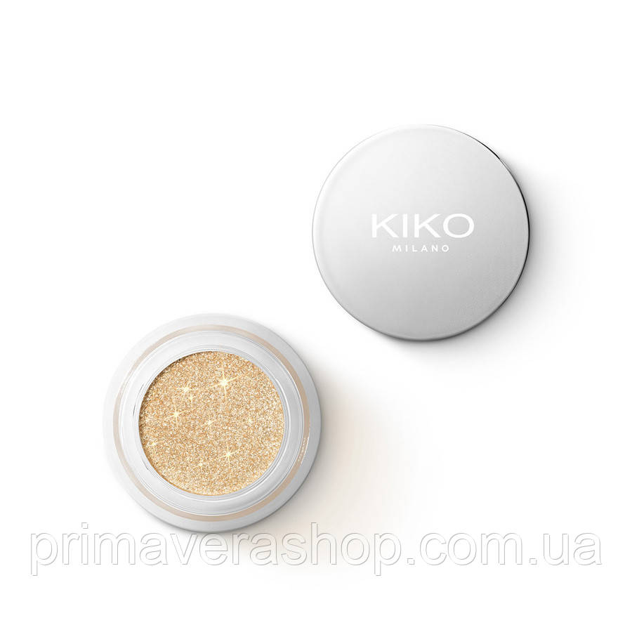 Kiko Milano Кремові тіні Blue Me Sparkling Eyeshadow 02 Golden Sand