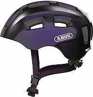Велосипедний дитячий шолом ABUS YOUN-I 2.0 S 48-54 Black Violet NC, код: 2632746
