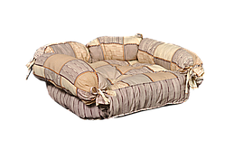 Лежак (лежанка) для котів і собак Мур-Мяу Барон Бежевий NC, код: 5866038