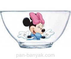 Салатник Luminarc Disney Minnie Colors 500 мл d13 см h7 см ударостійке скло (9229H)