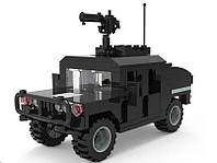 Военная машина хаммер для фигурок спецназ swat черная