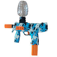 Іграшковий автомат пістолет кулемет MP9 з акумулятором стріляє гідрогелевими орбізами