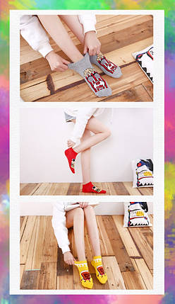 Набір шкарпеток Фаст Фуд 5 шт No2 (35-42 розмір), фото 2