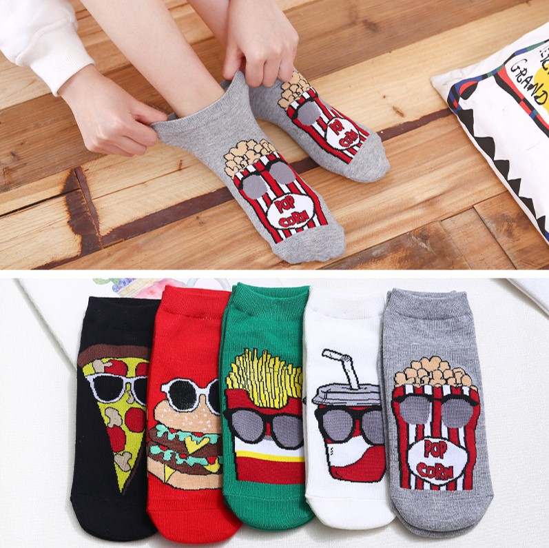 Набір шкарпеток Фаст Фуд 5 шт No2 (35-42 розмір)