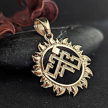 Рожаниця – знак Лади, Небесної Матері кулон, оберіг, срібло 925 проба., фото 4