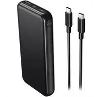 Внешний портативный аккумулятор Choetech 10000mAh USB-A Black 18W PD QC3.0 (B627-V3-CC-BK)