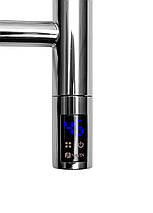 Сушарка для рушників NAVI THERMO Блюз-1 480х1200 мм Sensor з таймером 155 Вт сталь Сріблястий, фото 3