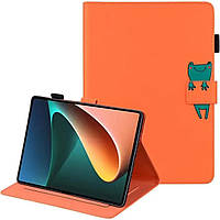 Чехол-книжка Animal Wallet Lenovo Tab P11 Pro Frog Оранжевый VA, код: 8101915