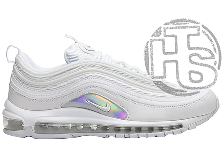 Жіночі кросівки Nike Air Max 97 Triple White Rainbow ALL01218, фото 2