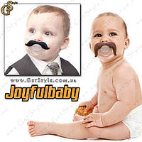 Соска пустышка с усами Kids Mustache оригинал