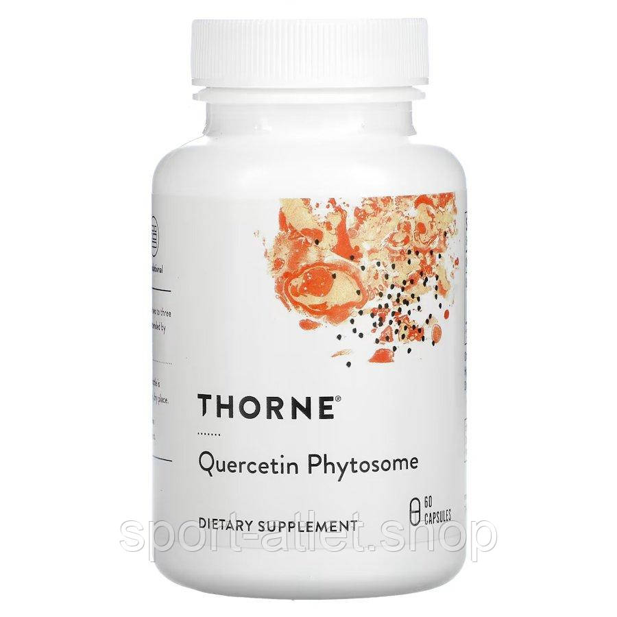Натуральна добавка Thorne Quercetin Phytosome, 60 капсул