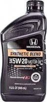 Масло моторное Honda Synthetic Blend 5W-20, 0,946л 087989132