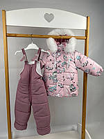 Детский зимний костюм на рост 80 86 92 см детский зимний комбинезон от года
