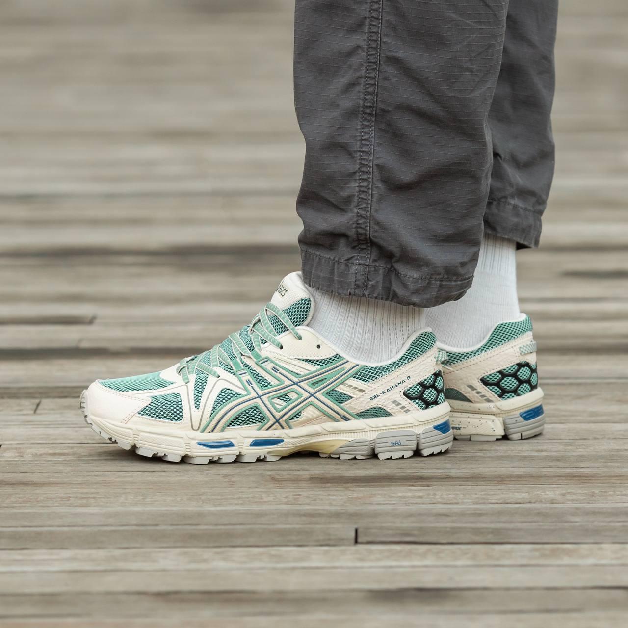 Кросівки чоловічі бежеві Asics Gel Kahana 8 Beige Mint (12814)