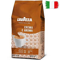 Кава зернова Lavazza Crema e Aroma 1 кг (40% арабіка / 60% робуста)