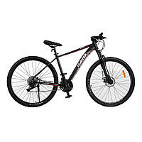 Велосипед спортивный Corso 29 Hunter рама алюминиевая 19 27 скоростей Black (127898) VA, код: 7950824