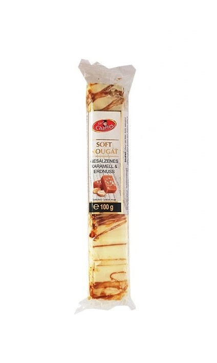 Нуга з Карамелью та Арахісом Sir Charles Soft Nougat Bars Pasticceria 25 г Австрія