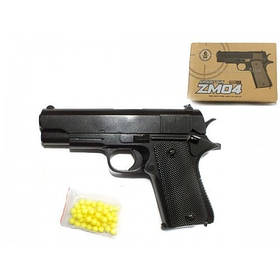 Дитячий пістолет ZM04 метал пластиковий корпус