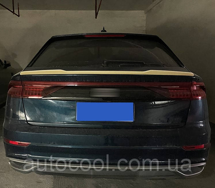 Cпійлер багажника нижній Audi Q8 2019+ г.в. Аудіокуді, фото 1