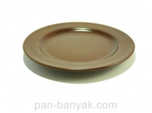 Тарілка десертна Ceramic 014 кругла з бортом d22 см кераміка (19E981-014)