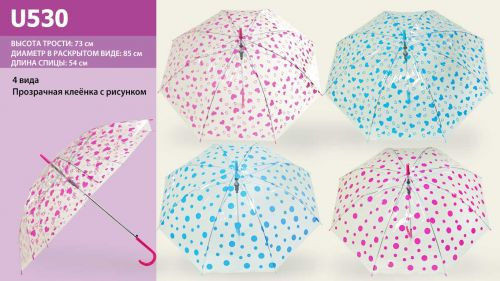 Прозора дитяча парасолька