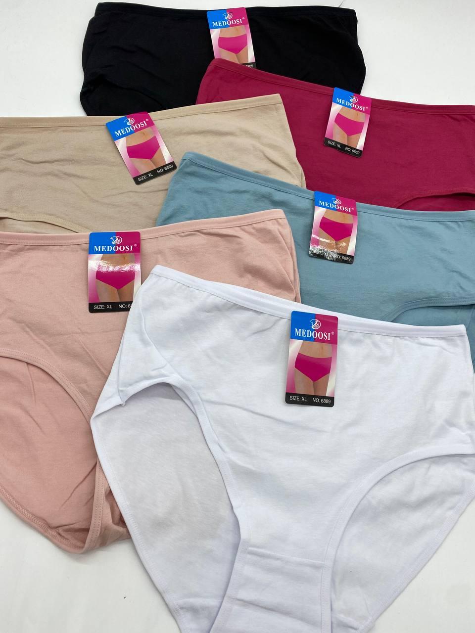Жіночі трусики сліпи Х/Б ботали MEDOOSI 6889, фото 1