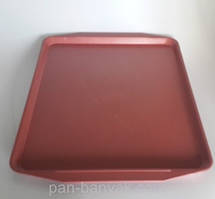 Поднос Полімет  48,5х35,5 см пластик (500*400 червоний)