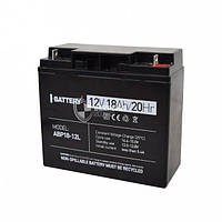 Акумулятор 12 В 18 Аг для ДБЖ I-Battery ABP18-12L