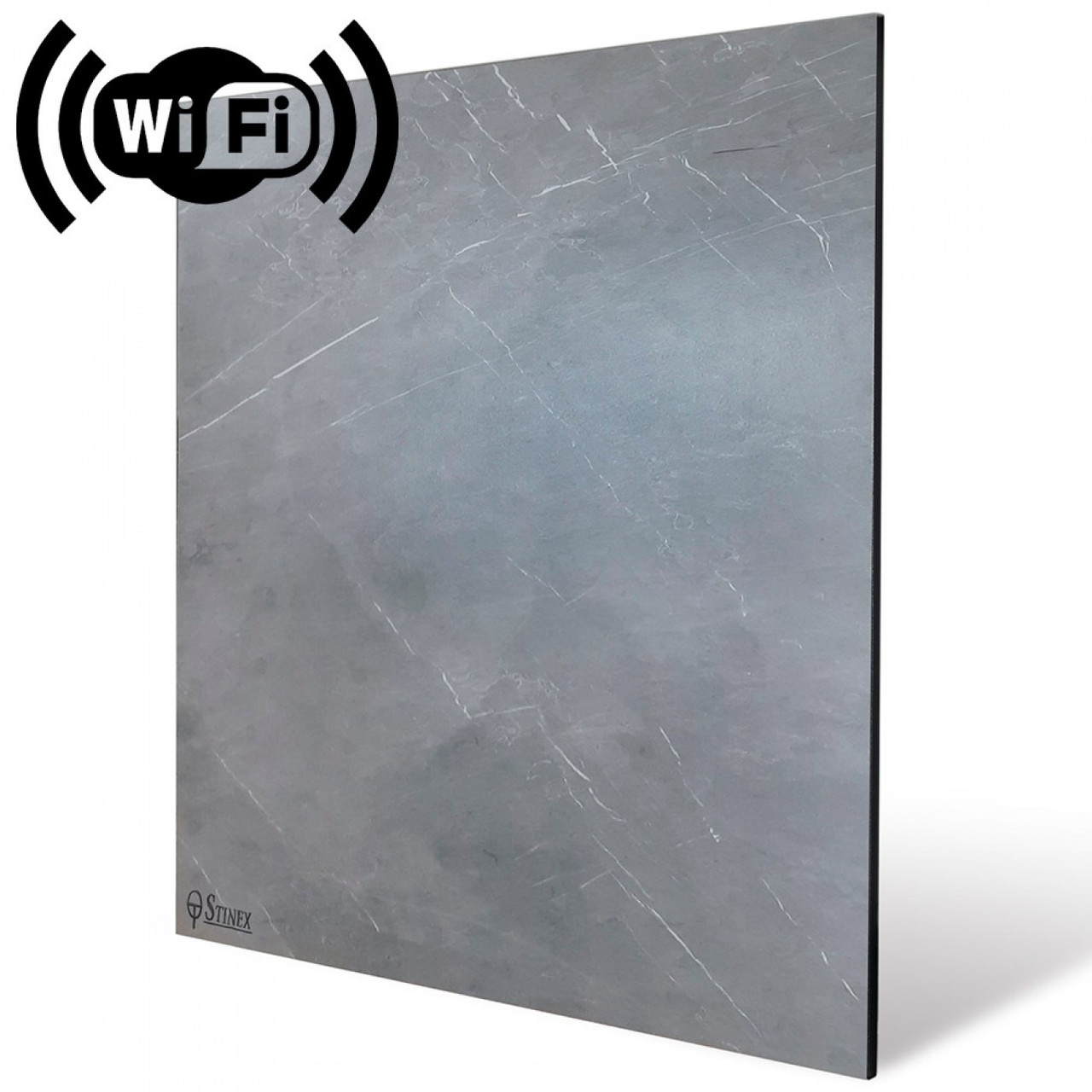 Обігрівач керамічний до 14 м2 Stinex PLC-T 350-700/220 Wi-Fi лофт (60 х 60 см) 700 Вт з терморегулятором