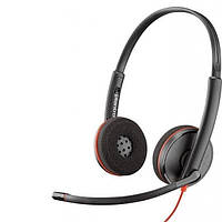 Гарнитура для колл центра наушники проводные Plantronics Blackwire C3220 USB-A (209745-201) N DR, код: 8056047