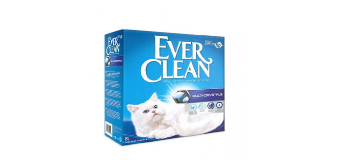 Купить Наповнювач для котячого туалету Ever Clean Мульті-Кристали 6 л ...