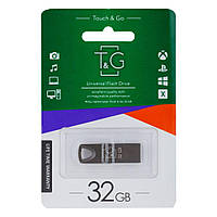 Флеш память TG USB 2.0 32GB Metal 117 Black DL, код: 7698322