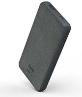 HAMA Портативное зарядное устройство Power Bank Fabric 10 10000 mAh Grey Baumar - Я Люблю Это