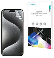 Антиблікова плівка на екран RockSpace Explosion-Proof Matte для Apple iPhone 15 Pro Max