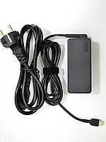 Блок питания Lenovo 20V-2.25A, 5V-2A, 12V-3A, 15V-3A, 45W type-c black + сетевой кабель питан BB, код: 201478