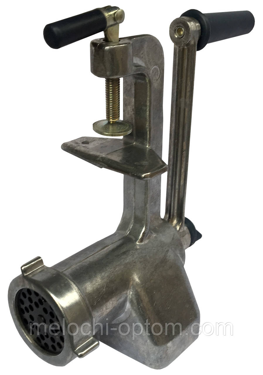 Мясорубка ручная МОТОР СИЧ алюминий, бытовая мясорубка