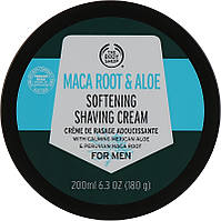 Крем для бритья "Корень маки и алоэ" - The Body Shop Maca Root & Aloe Softening Shaving Cream For Men 200ml