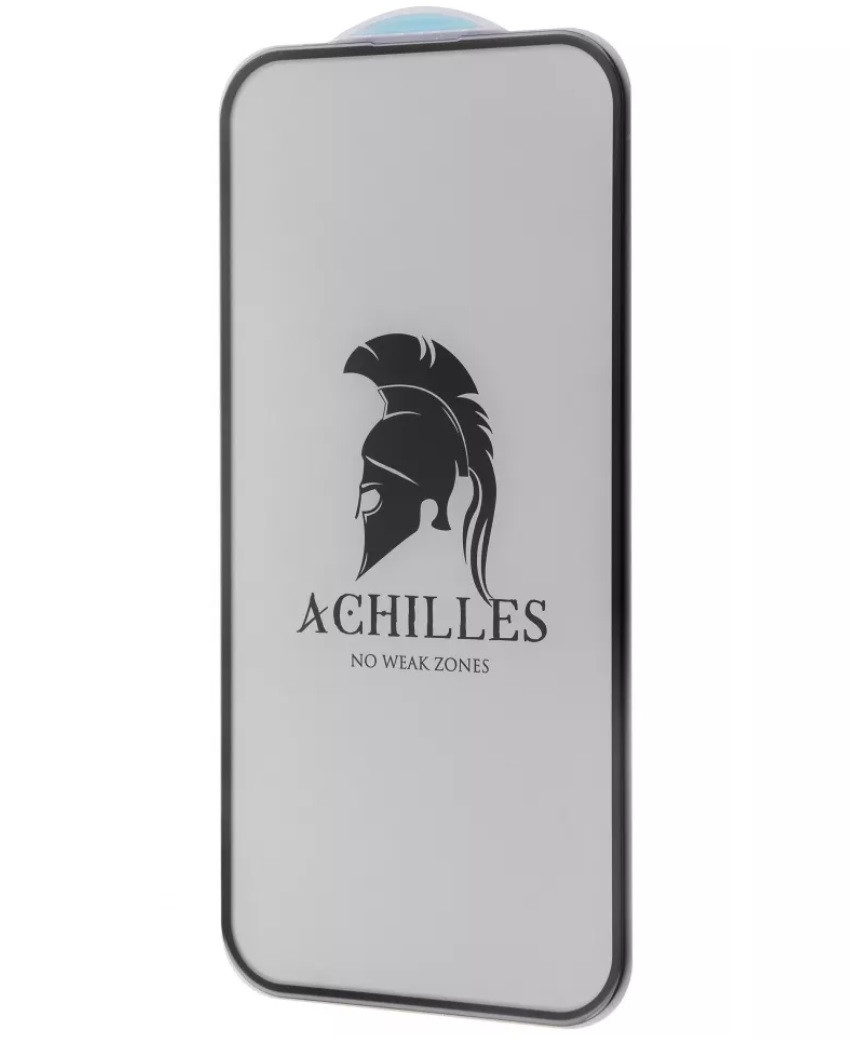 Захисне скло Achilles для iPhone 15 Pro закруглені краї