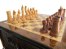 Шаховий стіл ручної роботи (ретро стіл), фото 2