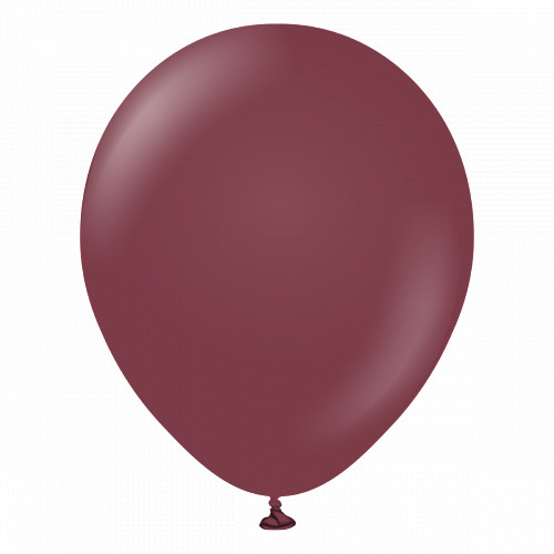 Латексна кулька Kalisan бургундій (Burgundy) пастель 12"(30см) 1шт