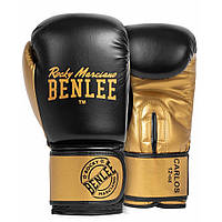 Рукавиці боксерські Benlee CARLOS 12oz/PU/чорно-золоті (BH)