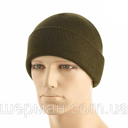 M-Tac шапка тонка в'язка 100% акрил Dark Olive L/XL, фото 1