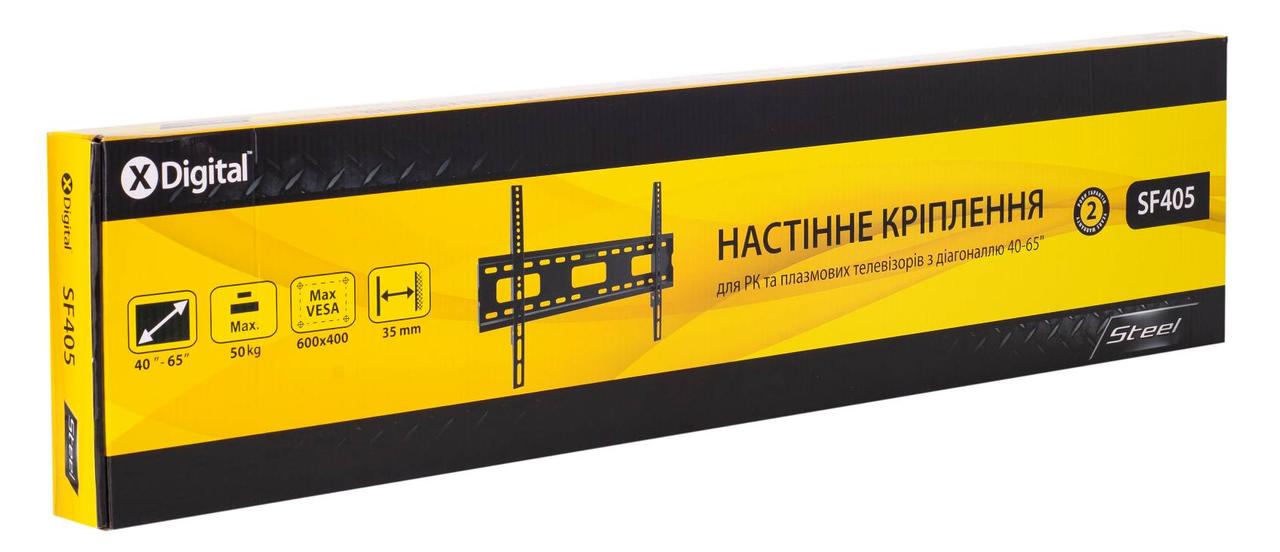 Кронштейн настенный X-Digital STEEL SF405 Black (6185121) CT, код: 7689801 - фото 3 - id-p1967574328