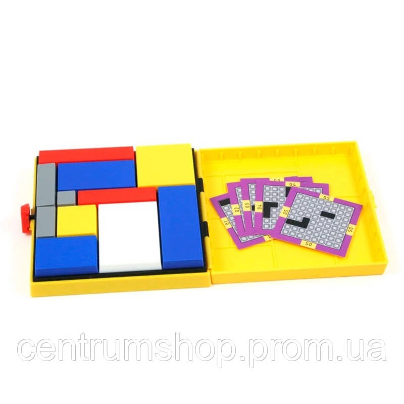 Головоломка блоки мондриана Eureka AhHa Mondrian Blocks желтый 473554 CT, код: 7509829 - фото 3 - id-p1967589695