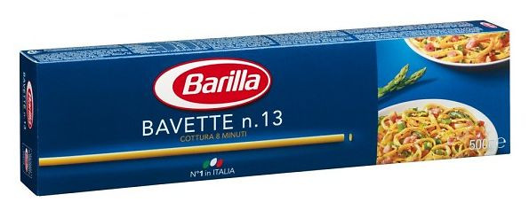 Макарони твердих сортів Barilla «Bavette» n. 13, (італійські спагеті барилла) 500 г.