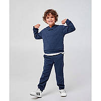 Дитячий костюм теплий (толстовка + штани) джинс (117377), Smil (Сміл) 104 р. Джинс